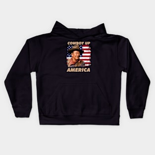 Cowboy Up America – John vintage Wayne Kids Hoodie